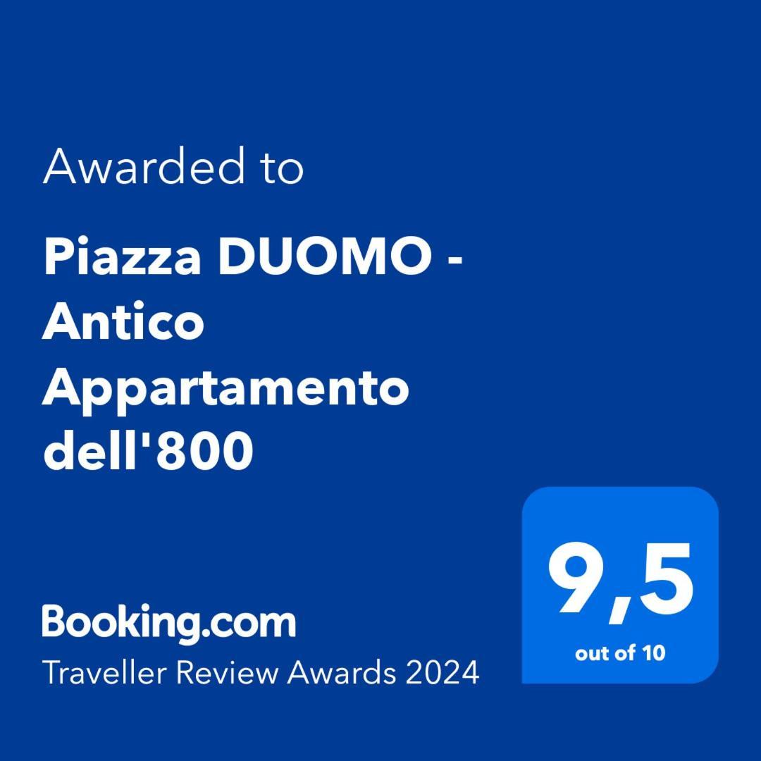 Piazza Duomo - Antico Appartamento Dell'800 Mailand Exterior foto